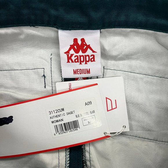 NWT KAPPA AUTHENTIC DAGET Trouser pant women medium cargo green - Picture 4 of 4